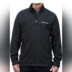 Marmot Black Softshell Jacket Size S